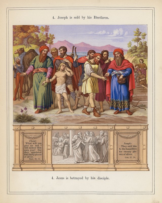 Joseph is sold by his Brethren by American School