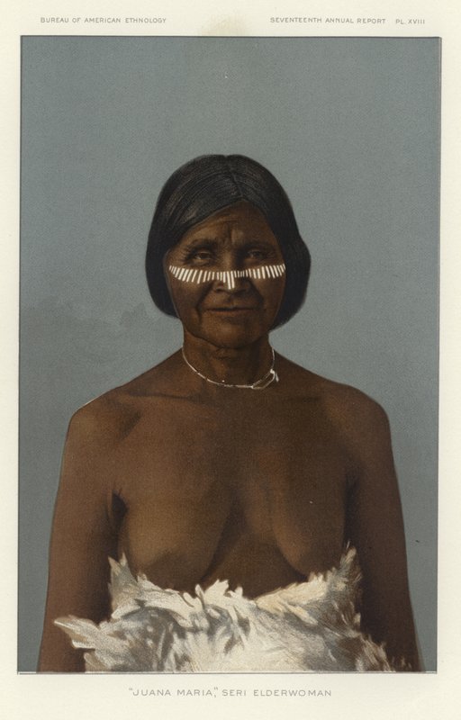Juana Maria, Seri Elderwoman by American School