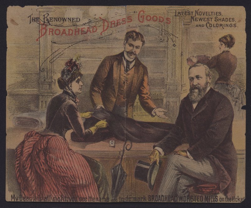 Julia and President Ulysses S Grant by American School