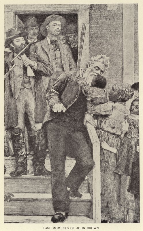 Last Moments of John Brown by American School