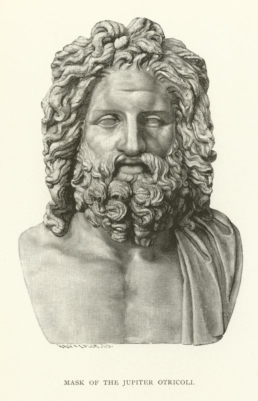 Mask of Jupiter Otricoli by American School