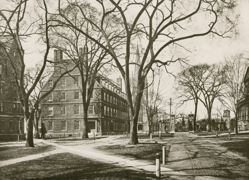 Massachusetts Hall, Harvard University, Cambridge by American School