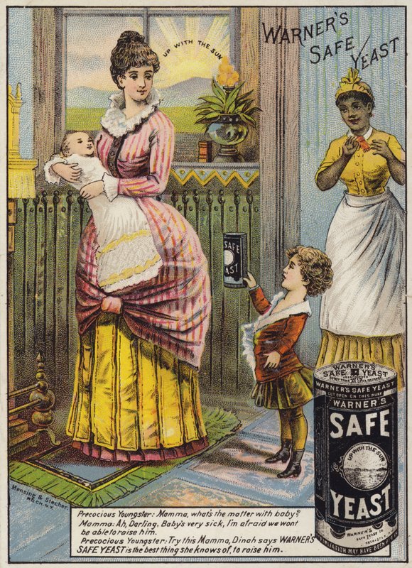 Mother Cradling Baby by American School