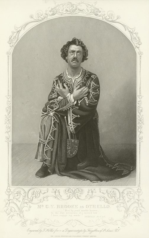 Othello, Act III, Scene III by American School