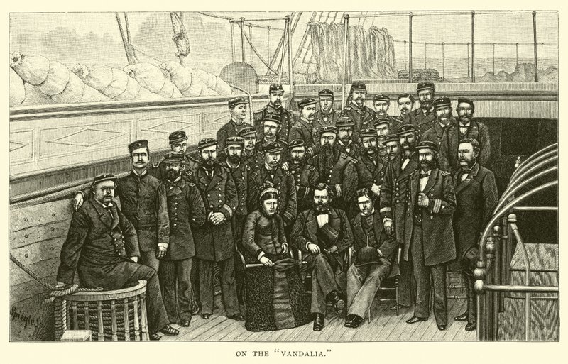 On the Vandalia by American School