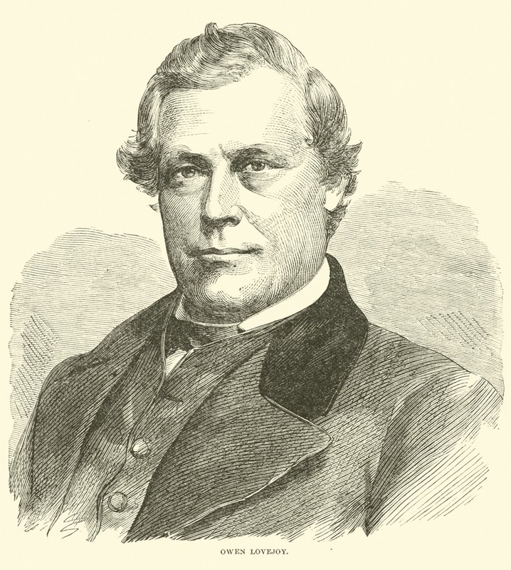 Owen Lovejoy, February 1863 by American School