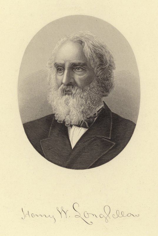 Portrait of Henry Wadsworth Longfellow by American School