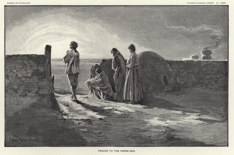 Prayer to the Rising Sun by American School