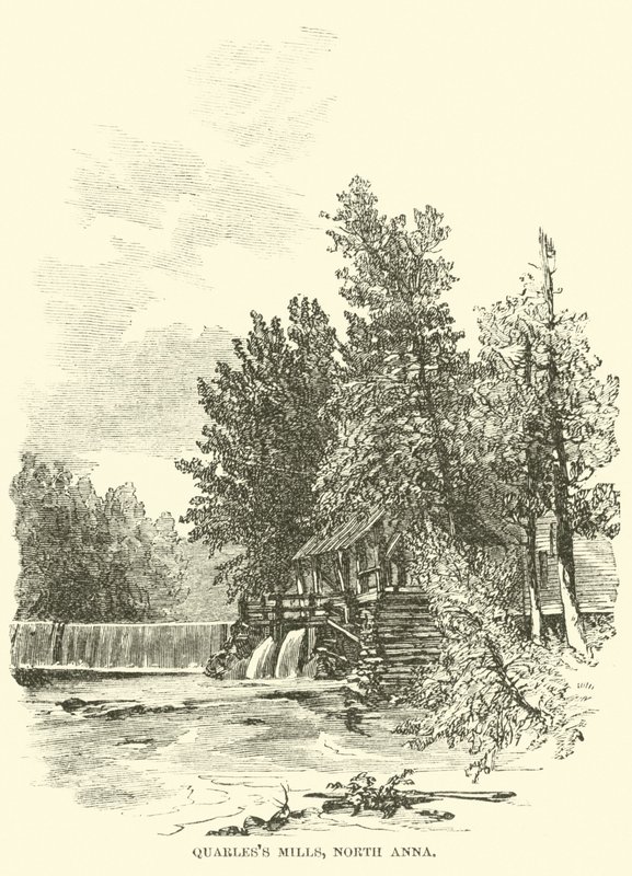 Quarless Mills, North Anna, May 1864 by American School