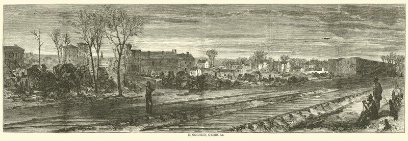 Ringgold, Georgia, May 1864 by American School
