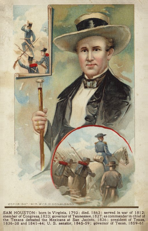 Sam Houston by American School