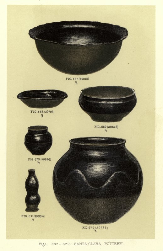 Santa Clara Pottery by American School