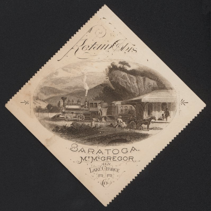 Saratoga, Mount McGregor, Lake George by American School