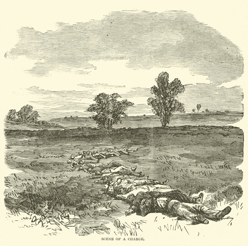 Scene of a Charge, September 1862 by American School