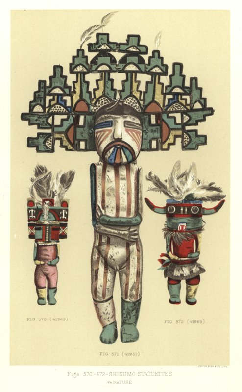 Shinumo Statuettes by American School