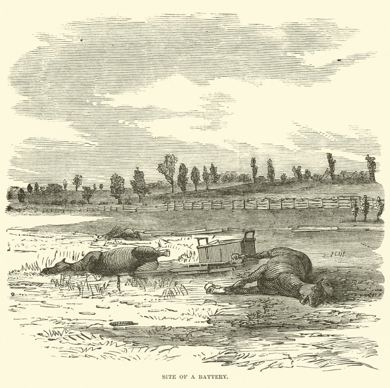 Site of a Battery, September 1862 by American School