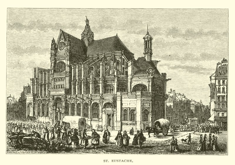 St Eustache by American School