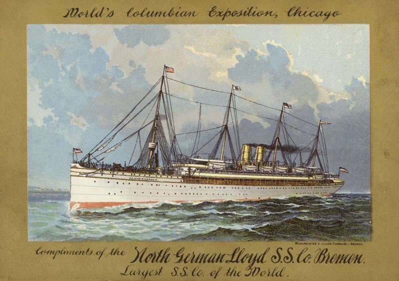 Steam Ship by American School