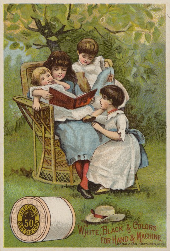 Story Time in the Garden by American School