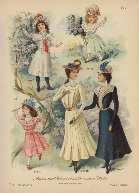 Summer Fashions for Women and Girls by American School