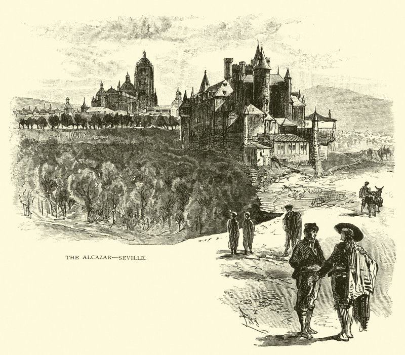 The Alcazar, Seville by American School