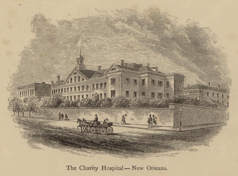 The Charity Hospital, New Orleans by American School
