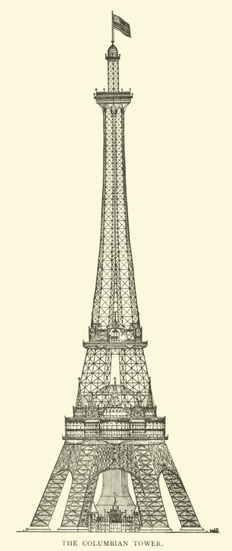 The Columbian Tower by American School