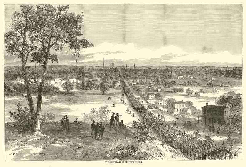 The Occupation of Petersburg, April 1865 by American School