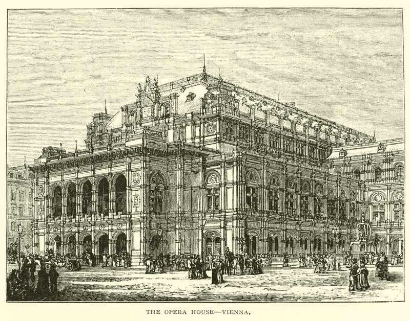 The Opera House, Vienna by American School