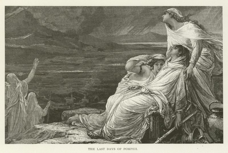 The Last Days of Pompeii by American School