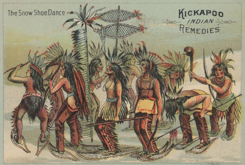 The snow shoe dance by American School