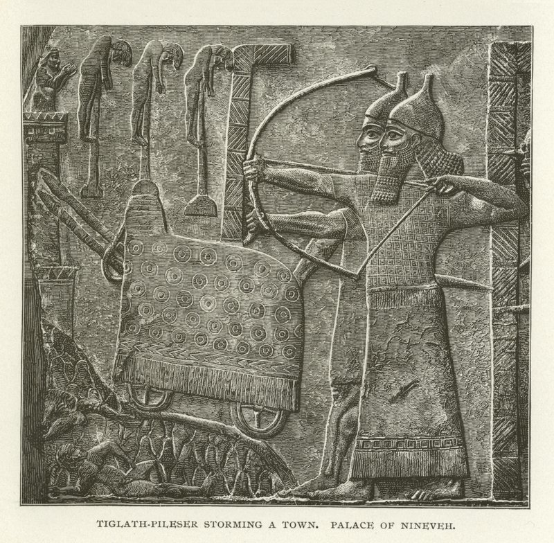 Tiglath-Pileser Storming a Town, Palace of Nineveh by American School