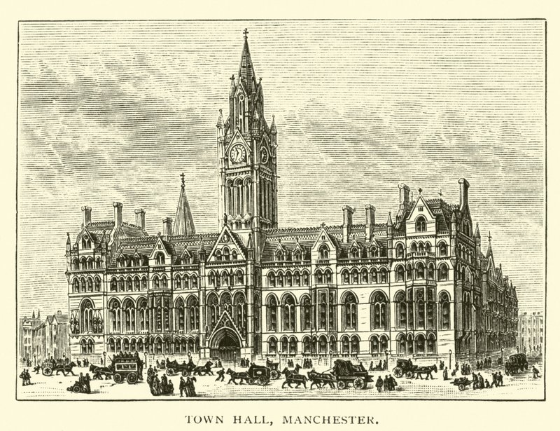 Town Hall, Manchester by American School