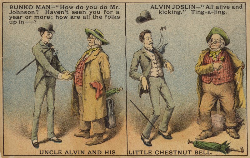 Two Men Meeting by American School