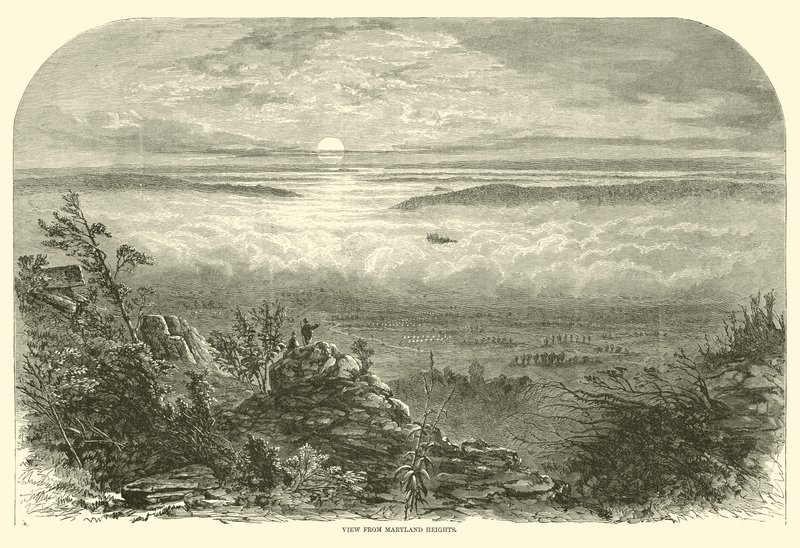 View from Maryland Heights, September 1862 by American School