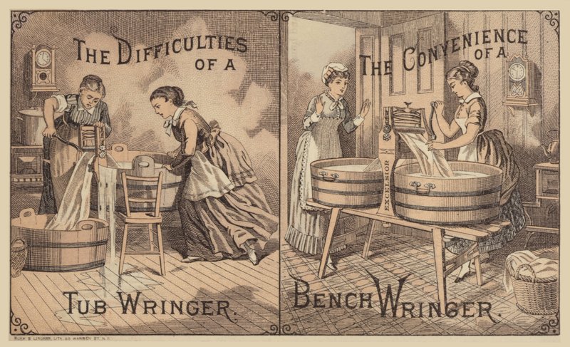 Washer-Women at Work by American School