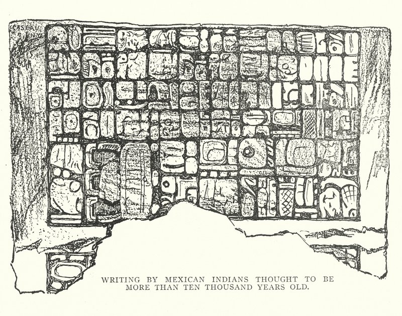Writing by Mexican Indians Thought to Be More Than 10,000 Years Old by American School
