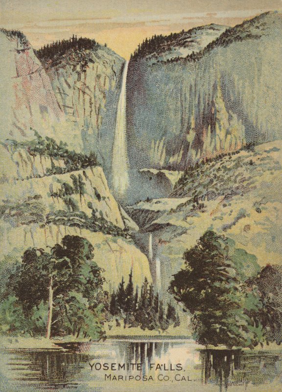Yosemite Falls by American School