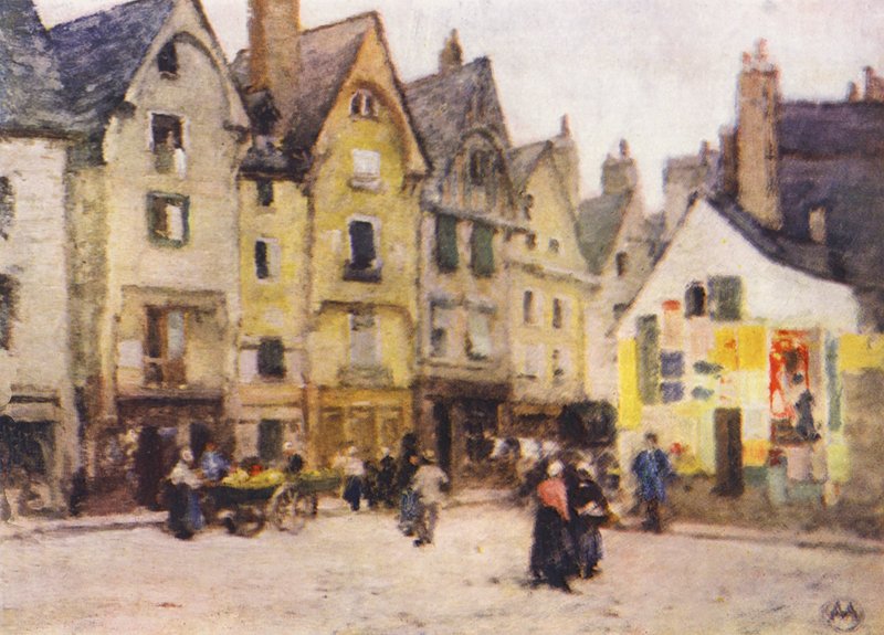 Place Plumereau, Tours by Amy B. Atkinson