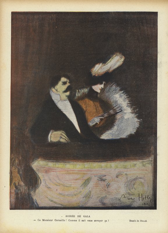 Illustration for Le Rire by Andre Helle