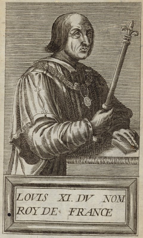 King Louis XI of France by Andre Thevet