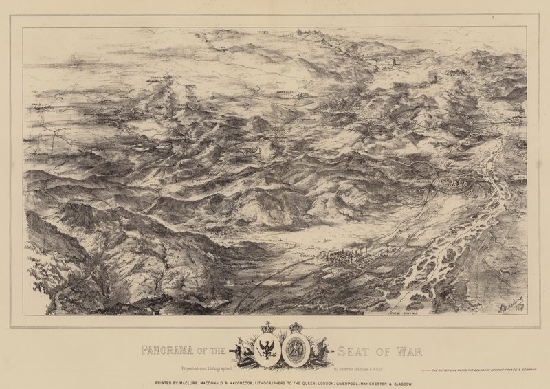 Panorama of the Seat of War by Andrew Maclure