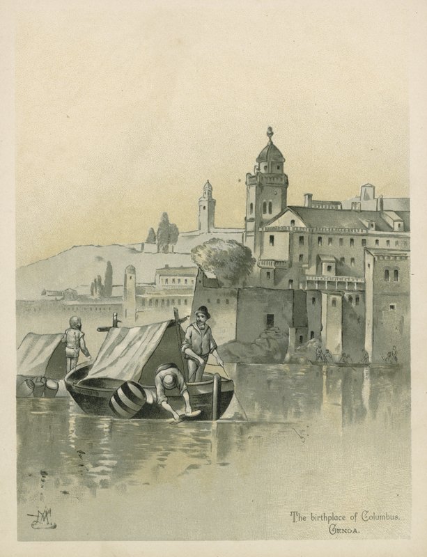 Genoa, Birthplace of Christopher Columbus by Andrew Melrose