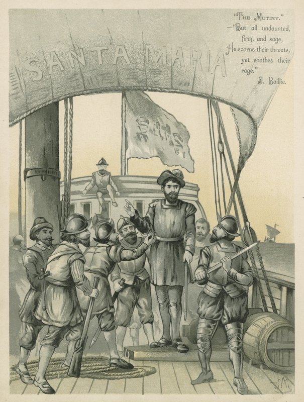 Mutiny aboard Columbus