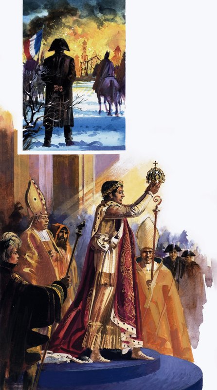 Coronation Scene and Napoleon by Andrew Howat