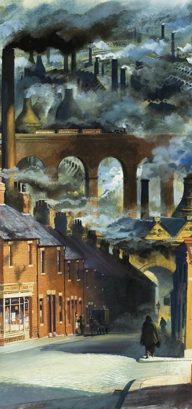 Factory Chimneys by Andrew Howat