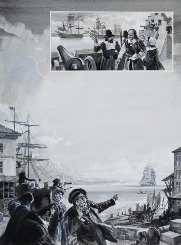 Harbour Scene by Andrew Howat