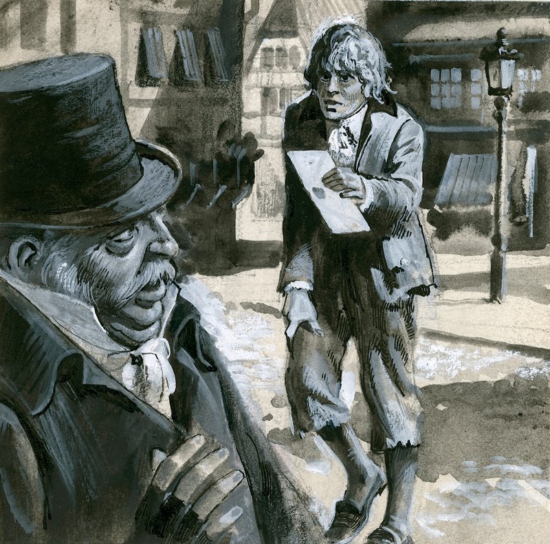 The Wild Boy of Nuremberg Arriving in the City by Andrew Howat