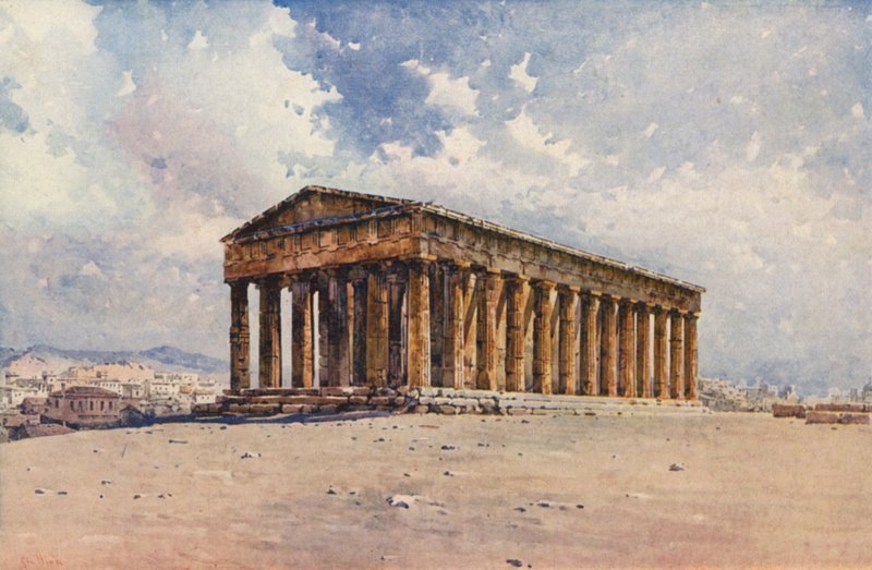 Temple of Hephaestus, Athens by Angelos Giallinos