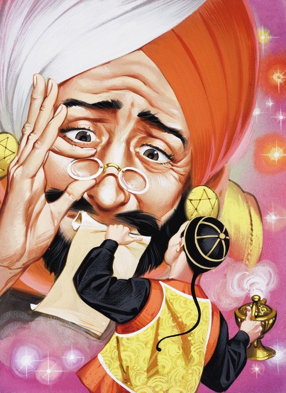 Aladdin and His Wonderful Lamp by Angus McBride